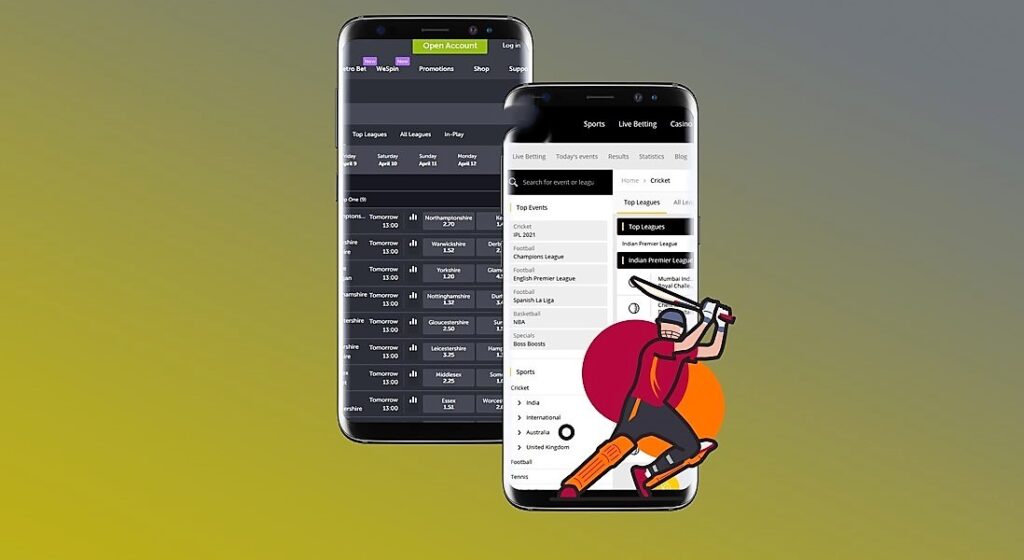 Seamless experience in betting app